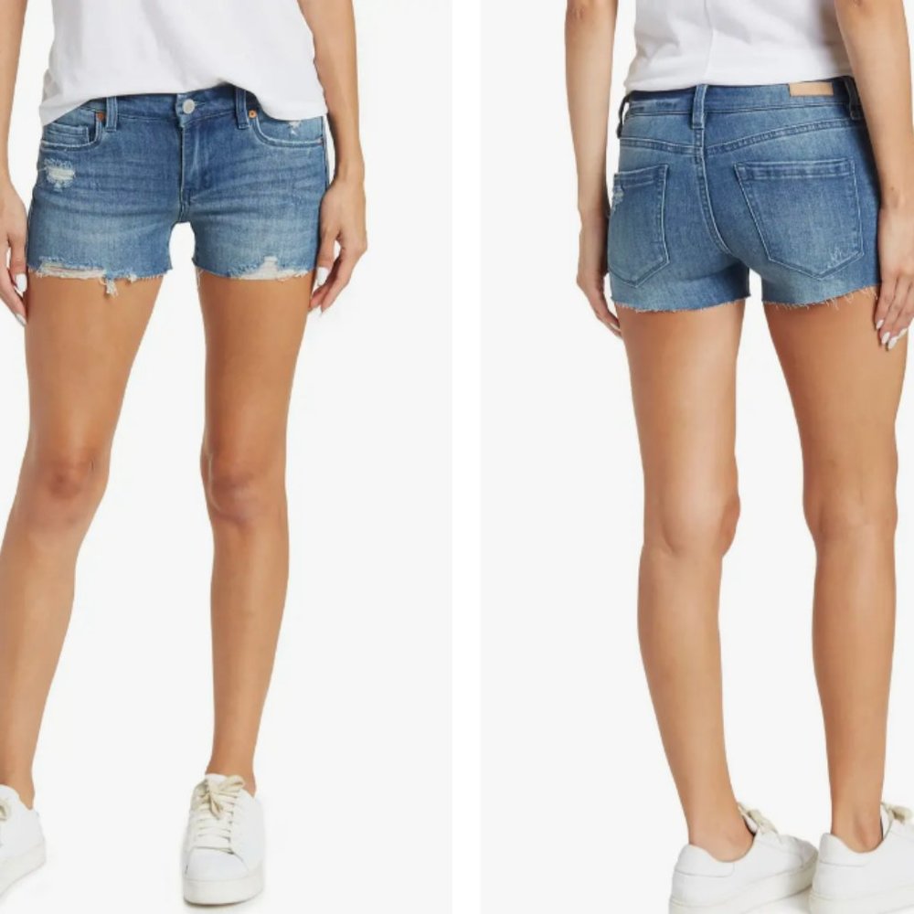 Classic Stretch Cut Off Shorts BLANKNYC